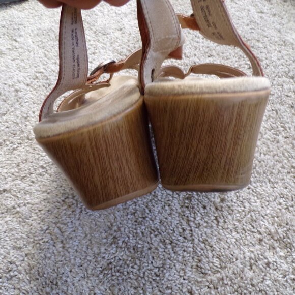 Dansko leather platform sandals 39 - Picture 8 of 12